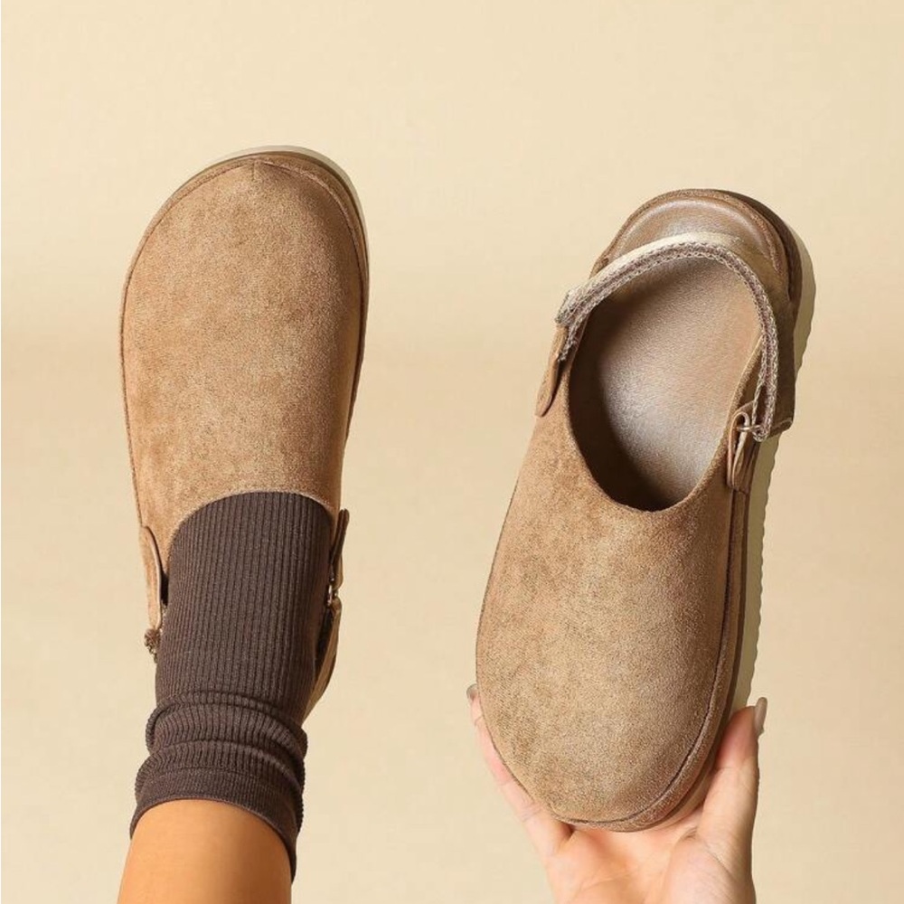 Tan Slingback Shoe - Picture 6 of 15